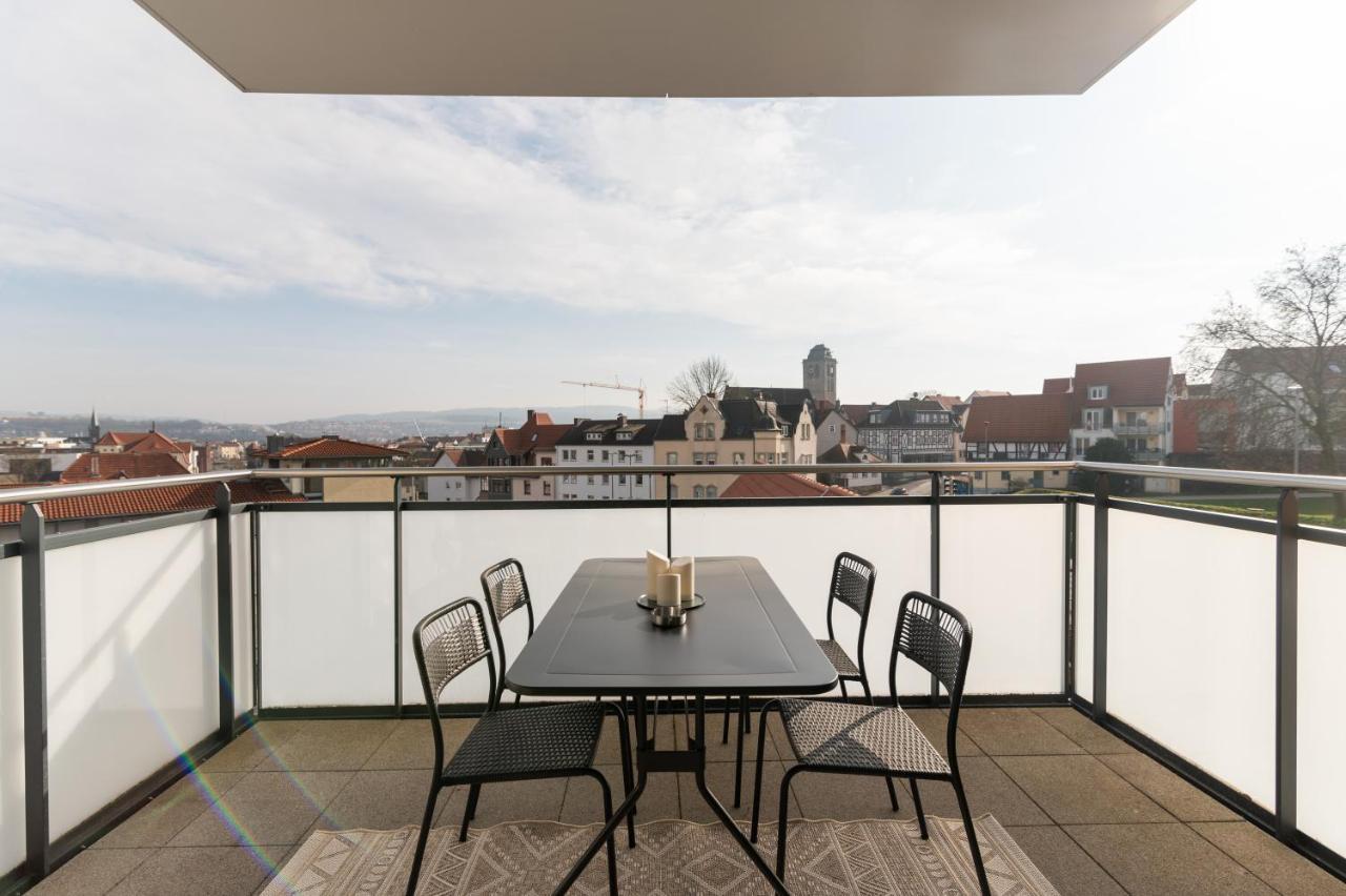 Dwellstay - Modernes Apartment I 55Qm I 2 Zimmer I Kueche I Bad I Terrasse I Tv I Wlan Bad Hersfeld Esterno foto
